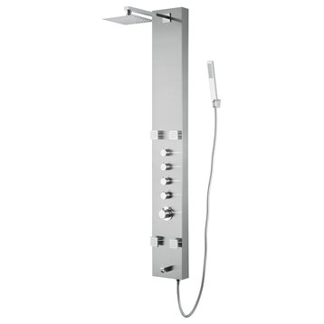 Blue Ocean 59” Stainless Steel SPS8819 Thermostatic Shower Panel