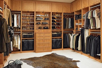 Elegant closet photo in Chicago