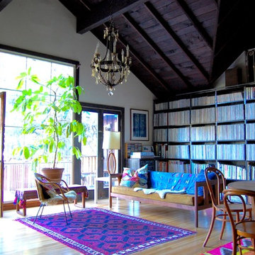 My Houzz: Music and Eclectic Finds Rock a Family's Los Angeles Hideaway