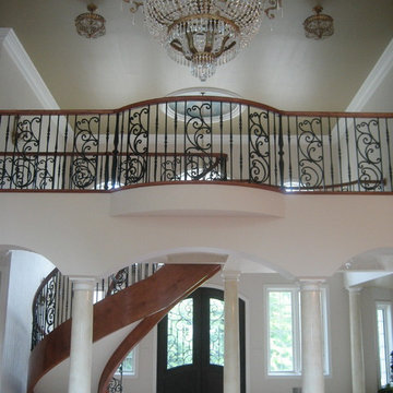 Entry & Foyer: Traditional Tuscan Home Design