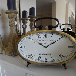 Cafe Lighting Payton Desk Clock - Clocks