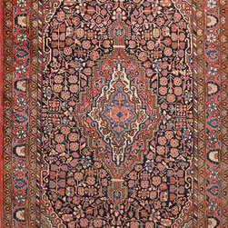Persian Malayer (Jozan) rug 4'2 X 6'8 - Area Rugs