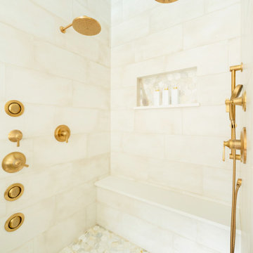 White Oak Master Bathroom