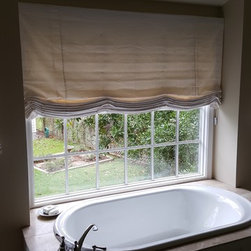 Flat and Hobbled Roman Shades - Products