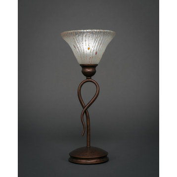 Leaf 1 Light Table Lamp In Bronze (35-BRZ-751)