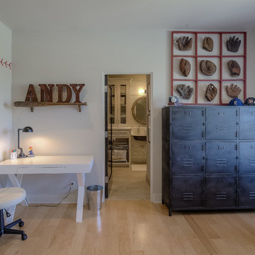 Bright Boys Baseball Room
