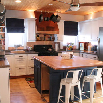 Lake House kitchen makeover
