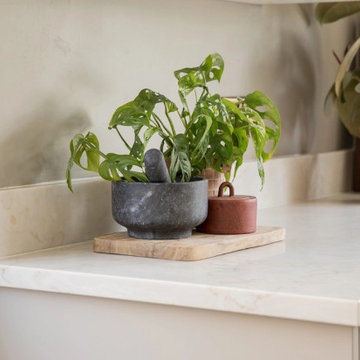 Banish the Beige: Calacatta Gold Superior worktops