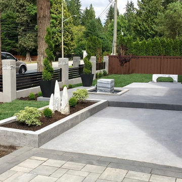 Front entry area