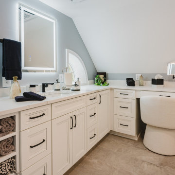 Arlington Attic Bathroom Addition and Interior Remodelb