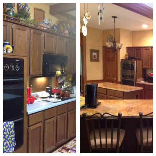 What Happened With The Dark Oak Kitchen Cabinets