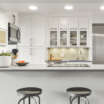 Contemporary Sink & Backsplash Detail
