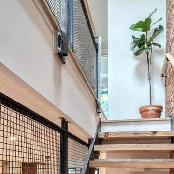 Prospect Lefferts Brick Townhouse - stairs