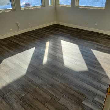 High-end luxury vinyl plank