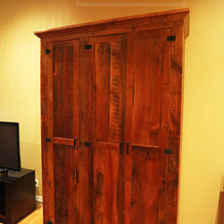Reclaimed Wood Hutches - Desks And Hutches