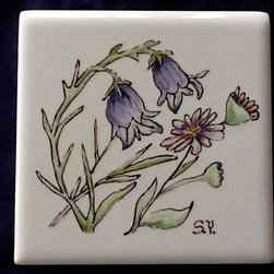 Wild Flower Tiles - Tile