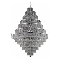 Elegant Lighting - Elegant Lighting 2039G42C/SA Chandelier Maxim - Chandeliers