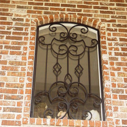 Wrought Iron Window Inserts - Products