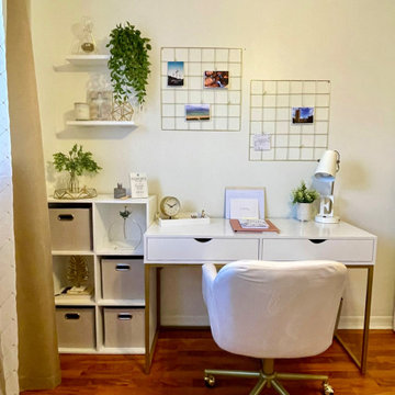 Remodeling + Redecorating | Home Office/Guest Room