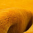 Gabbeh Wool Rug, Yellow, 160x230 cm