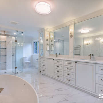Ensuite and Shared Bathroom Renovation in Kleinburg