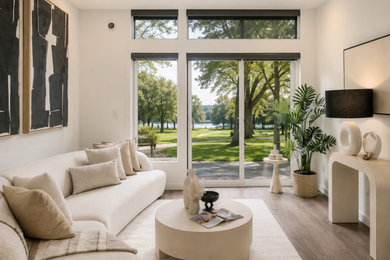 Living room - contemporary living room idea in San Francisco