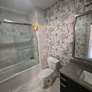 Wallpaper installation Bathroom in Atlanta