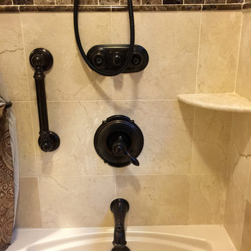 Dutch Colonial Revival 1926 Bathroom Floor 2