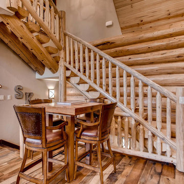 Apre Ski Spruce Log Cabin