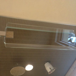 Frameless Shower Enclosure transom - Shower Stalls And Kits