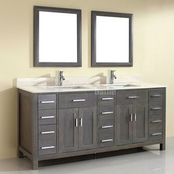 Distressed Bathroom Vanities - Bathroom Vanities And Sink Consoles