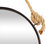Brown Metal Industrial Wall Mirror Set of 2 24", 20"W