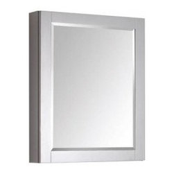 AVANITY 14000-MC24-CG BROOKS MODERO TRIBECA MIRROR CABINET - 24 INCH CHILLED GRA - Bathroom Fixtures