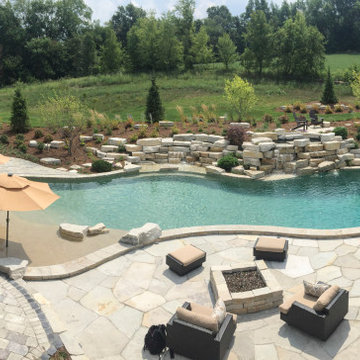 Hudsonville Michigan pools design and landscape