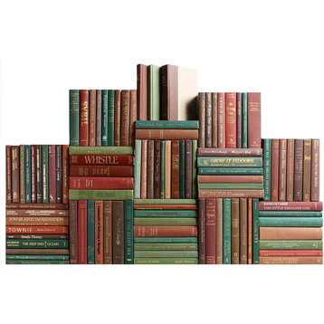 Modern Cabin Book Wall, Set of 100