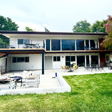 Mid-Century Modern Backyard Retreat - Littleton, CO