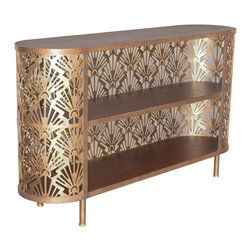 Art Deco Fans Console - Console Tables