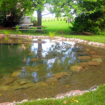 Telford natural swim pond