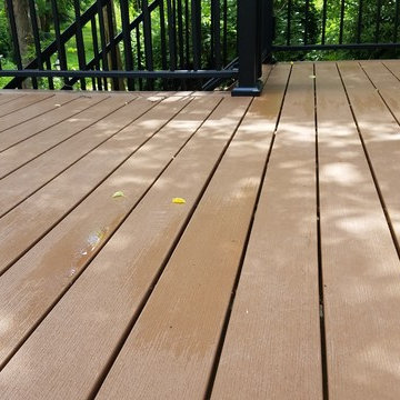 Aluminum Railing, PVC and Capped Composite Decks