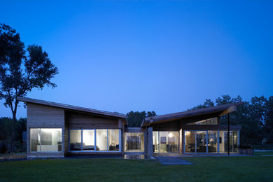 Modern exterior home idea in Other