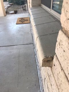 Stone Window Sill Steam Cleaning 
