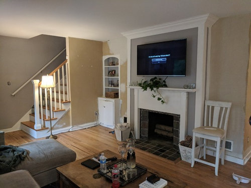 Fireplace lighting help needed!!