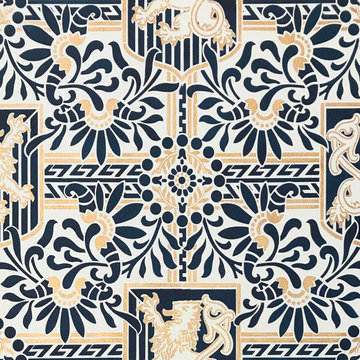Library Floorcloth