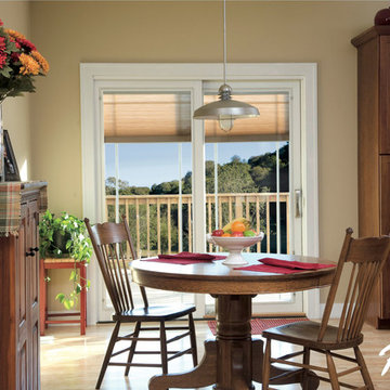 Enjoy endless style options with Pella® Designer Series® sliding patio doors