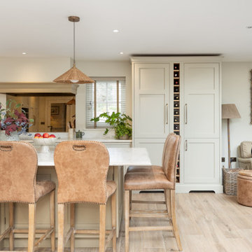 Charming Country In-Frame Beaded Shaker Kitchen