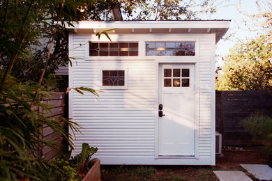 Inspiration for a craftsman shed remodel