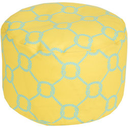Surya Poufs- (POUF-298) - Floor Pillows And Poufs
