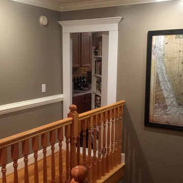 Man cave secret door.