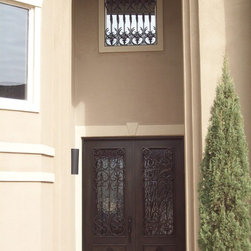 Wrought Iron Exterior Entry Doors - Products
