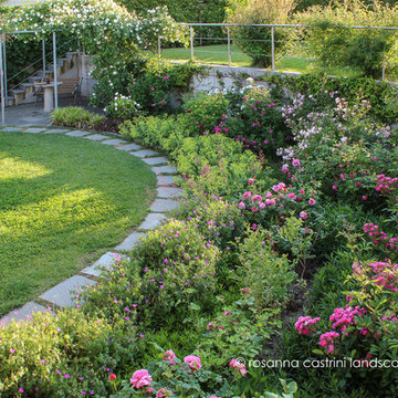 Un piccolo cottage garden pensile